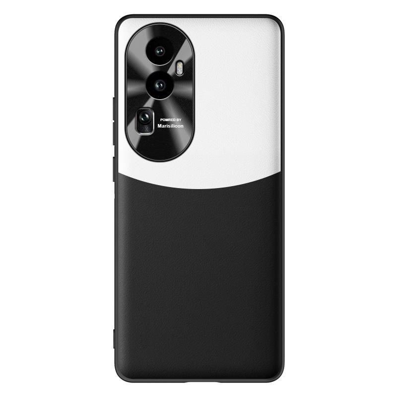 Pouzdro na mobilní telefon Reno 10 Pro - Ochranný kryt z tekuté kůže proti pádu, K dispozici doprava po kuse.