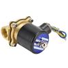 2W‑160‑15 Solenoid Valve Normally Closed Electric Solenoid Valve 1/2" Brass Diaphragm Direct‑Acting for Water Air Gas
