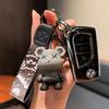 Soft Tpu Auto Smart Key Fob Cover Case Fit For Toyota Rav4 Crown Hilux Fortuner Camry Land Cruiser Prado Protect Housing Remote Auto Accessories