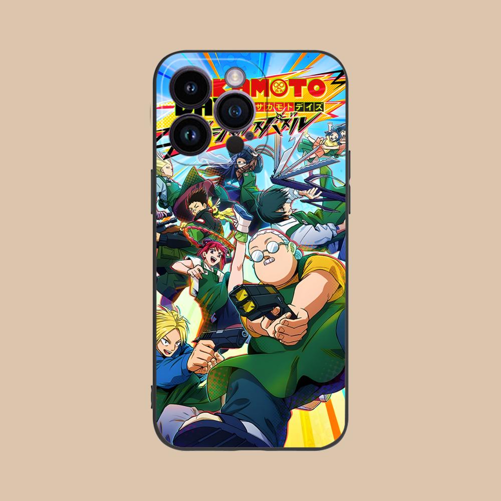 

Sakamoto Days Mobile Phone Case for iPhone 17 16 15 14 13 12 11 X XR XS 8 7 Air Pro Max Plus Mini Colorful Cover Luxury Pretty iPhone 7 Plus