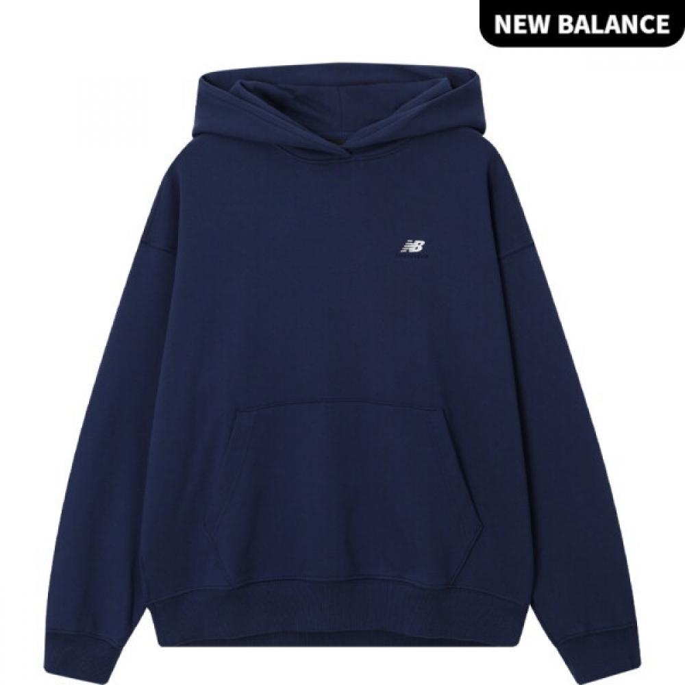 

New Balance Women S French Terry Hoodie nbn0d4S032 59 Navy/95