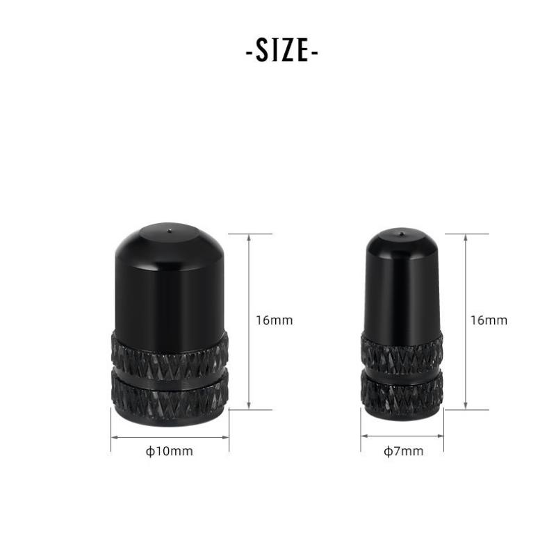 Aluminum Alloy Road MTB Track Racing Bike Tube Tyre Bicycle Tire Wheel FV French Valve Cap Schrader/Presta AIR Valve Caps