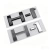 H-1 car sticker rear tailgate emblem body h english lettering 3d modification logo decal