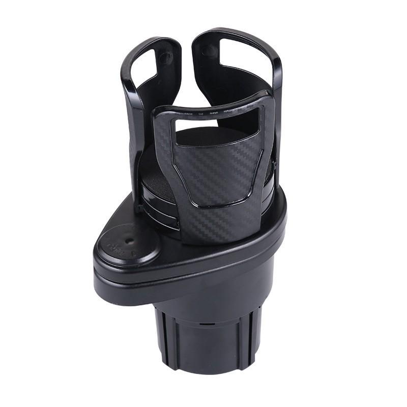 Newest Car Dual Cup Holder Adjustable Cup Stand Sunglasses Phone Organizer Drinking Bottle Holder Bracket Car Styling