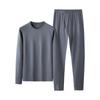Men's Plus Size Cotton Modal Thermal Underwear Set - Autumn & Winter