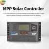 MPPT Solar Charge Controller 12V/24V Auto-Adaptive LCD Display with Dual USB Ports for Solar Panels and Batteries