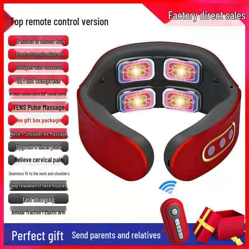 Smart Electromagnetic Pulse Neck and Spine Massager