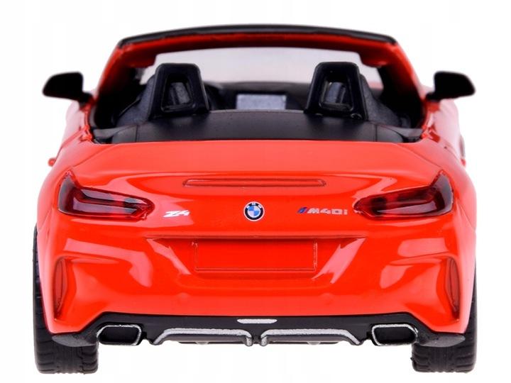 Model Kolekcjonerski Auto Metalowe Bmw Z4 M40I Cabrio Światła Za5049