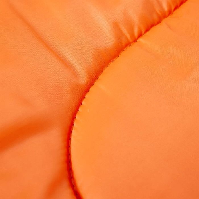 Sac de couchage - VIDAXL - 94464 - 3 saisons - Orange et noir - Rectangulaire 190x72cm