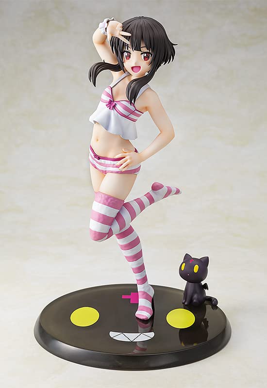 CAworks Anime Blessing on This Wonderful Megumin Hooded Chomusuke Regular Edition Scale Plastic Painted Complete Figure "KonoSuba God's World!" Ver.