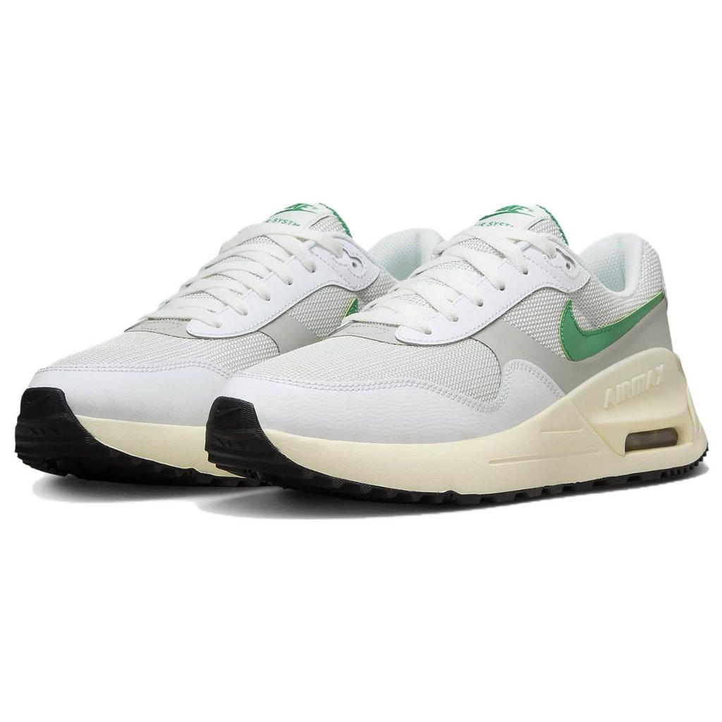 Nike Air Max Systm Comfortable Versatile Low-Top Lifestyle Shoes Men sneaker White Green FN7441-025