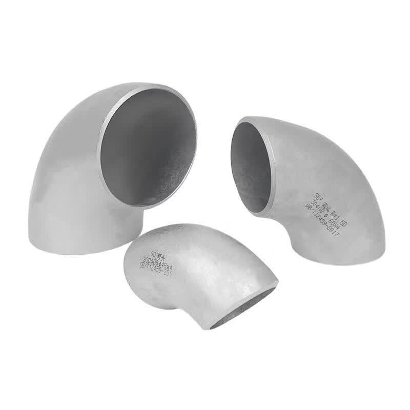 304 Stainless Steel Industrial 90-Degree Welding Elbow