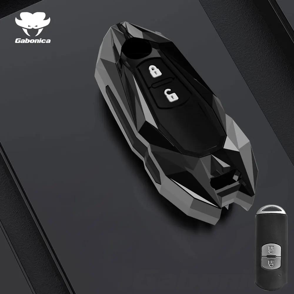 

Key Case for Car New 2 3 Buttons Zinc alloy Car Key Fob Case Cover For Mazda 2 3 6 Atenza Axela Demio CX30 CX-4 CX-5 CX5 CX-3 C