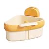 Sink Strainer Basket Food Waste Collector Easy to Install Push-Type Automatic Dump Kitchen Hanging Sink Drain Basket