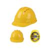 PYSD Lightweight Disaster Prevention Adjustable Size with Fits Head Circumferences of for Construction and Yellow Helmet, Vents, 51-60cm, Work,