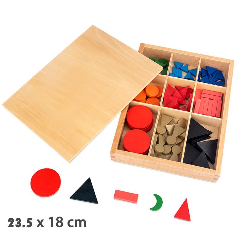 Baby Wooden Montessori Box Sensory Toys Color Shape Sorting Matching Games Winder Object Permanence Activities Educational Toys