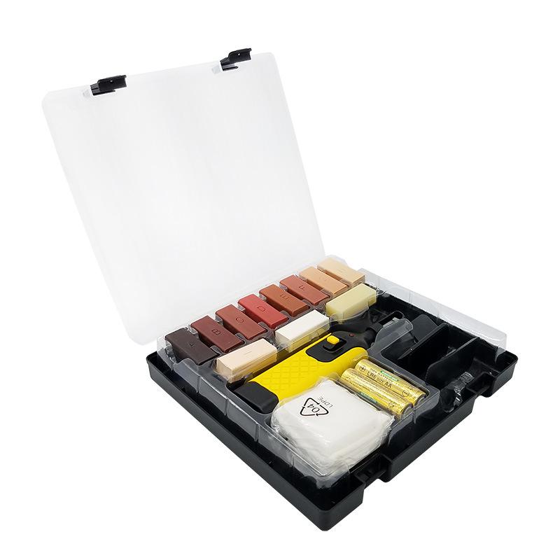 Wood Floor Dent Repair Kit: 16&20PC Wax Blocks & Soldering Iron