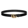 Gucci Gg Marmont Schnallengürtel (Unisex) Ledergürtel 414516 0YA0G 1000