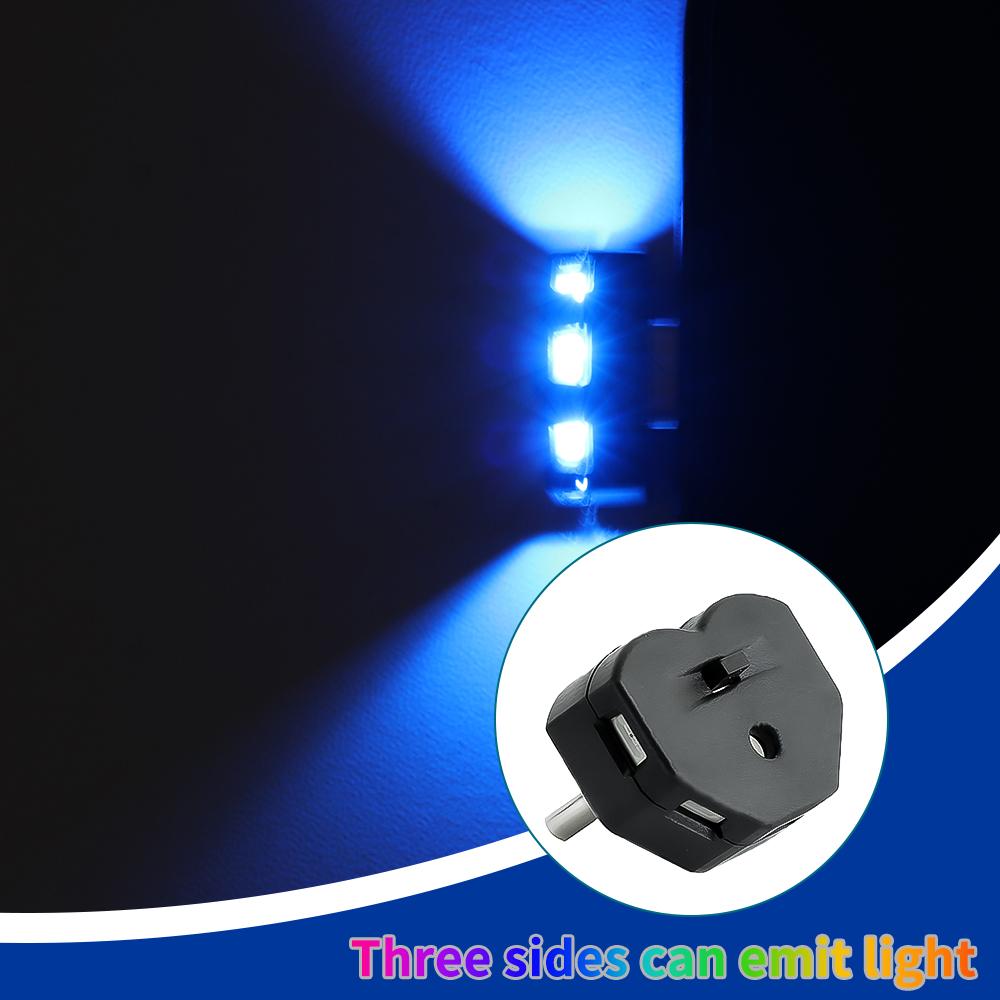 Mini TYPE-C LED Car Light Ambient Night Light Decorative Neon Lamp Auto Interior Atmosphere Emergency RGB