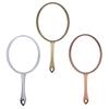 Handheld Cosmetic Shaving Mirror Hand Beauty Vanity Single Side Mirror