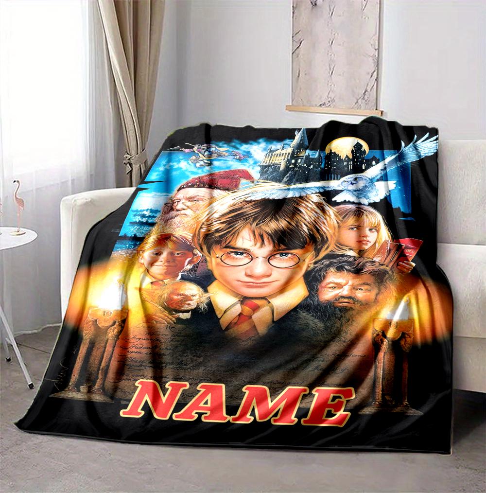 Custom Name Journey's End Flannel Blanket Throw Blanket Soft Warm Sofa Bed home Decor Unique Gift