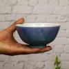Waza No Kura Pair Rice Bowls Stylish Japanese Tableware Kutani Ware Rice Bowls Silver Glaze Ceramic Tableware Made In Japan Perfect Gift for Birthdays