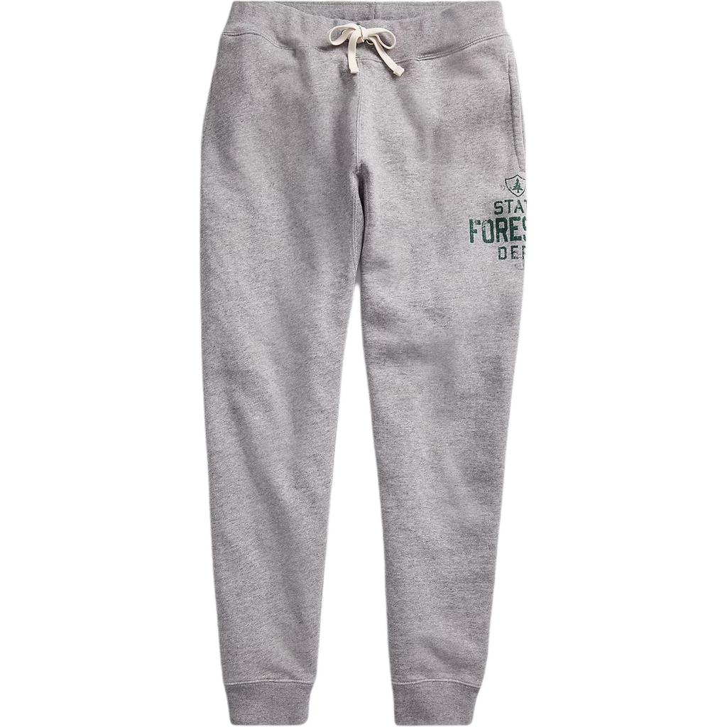 Polo Ralph Lauren Letter Logo Printed Drawstring Knit Sweatpants Men Bottoms 710791606-001