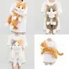 Cute Realistic Cat Plush Toy With Soft Pp Cotton For Kids Birthday Gift