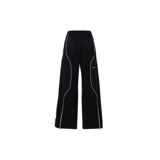 Nike Sportswear Women s High-Waisted Woven Pants Black FN1950-010 EU L