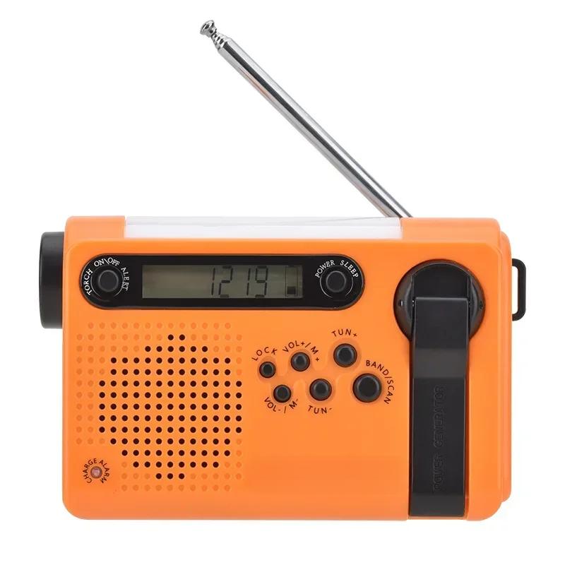 HRD900 Katastrophenschutz und Notfall Mehrbandradio Solarladung Handkurbel Stromerzeugung Beleuchtung Tragbares FM