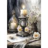 Old Retro Tones Still Life Poster Prints ForHome Decor Victorian Vintage Art Picture Flowers Fruits Canvas Painting Wall Art