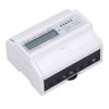 Electric Meter 3 Phase 4 Wire 7P LCD Digital Display DIN Rail Mount Power Monitor