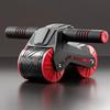Fitness Wheel Roller Auto Rebound Belly Wheel Mute Abdominal Wheel Exerciser Arm Muscles Bodybuilding Home Gym Fitness Equipment