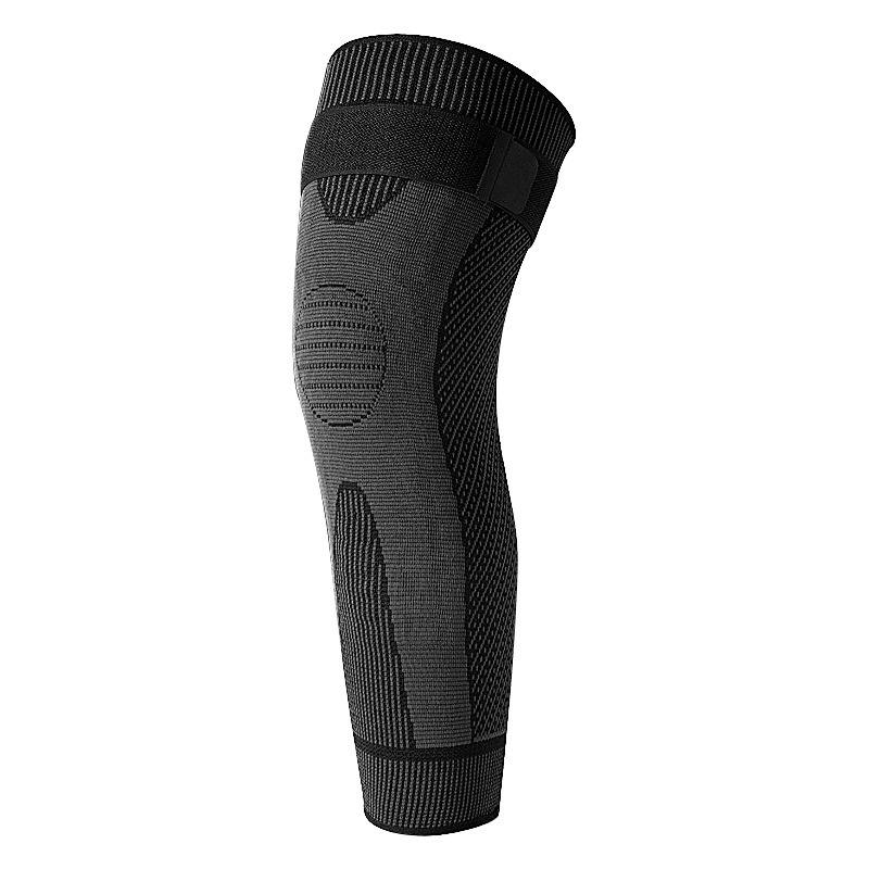 Anti-Slip Compression Knee Pads with Extended Calf Protection for Men and Women - Ideal for Basketball, Running, Cycling, and Cold Seasons