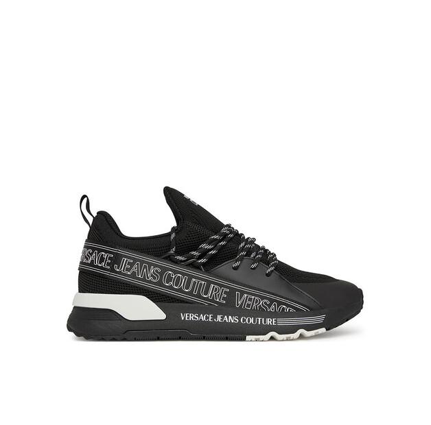 Мужские кроссовки Versace Jeans Couture 78ya3sa3 чёрные