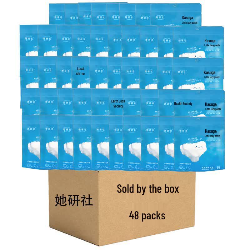 Her Lab Unscented Overnight Disposable Underwear & Pads (M-L, 36 Sets)
