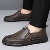 Retro Penny Loafer Genuine Cow Leather Classic Shoes Sewing Comfortable Men Casual Slip-on Club Party Shoe Spring Summer