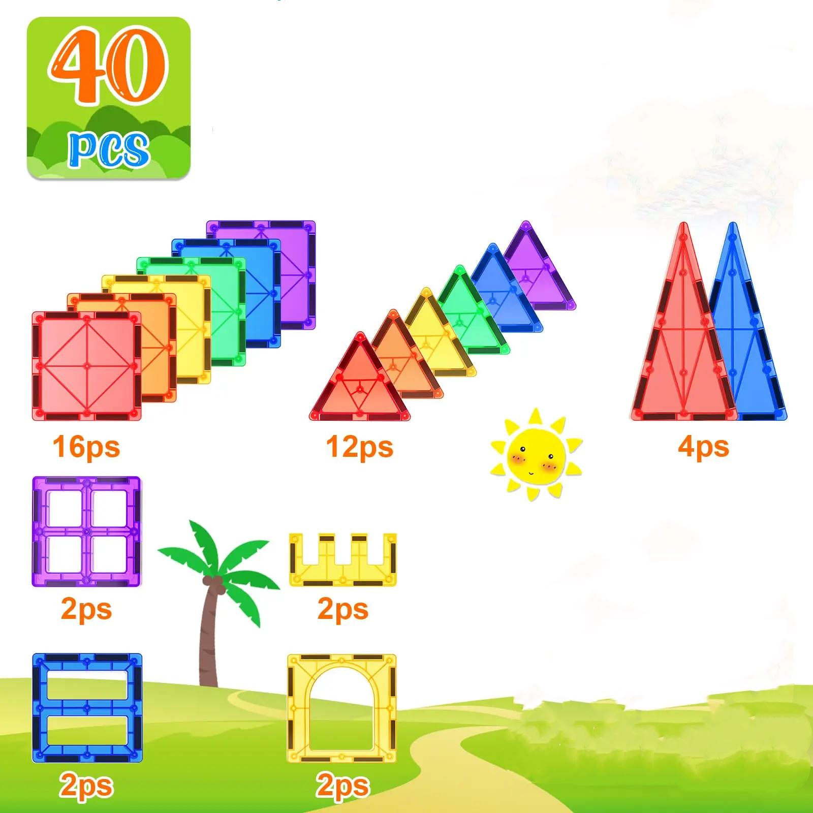 

Magnetic Building Blocks STEM Toy Mini Size DIY Magnets Toys for Kids Designer Construction Set Gifts for Boy Girls Children Toy
