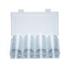 60pcs 40mm Round Coin Case for Display Silver Dollar Display Capsules Transparent Commemorative Medals Storage Box