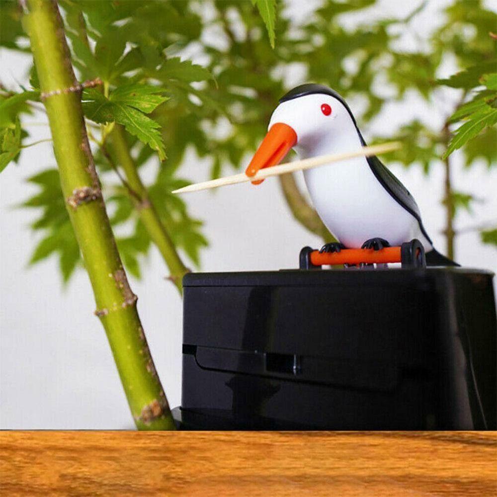 ABS Toothpick Dispenser Hummingbird Toothpick Can Convenient Toothpick Box  Home