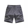 Men's Summer Quick-Dry Ice Silk Loose Sports Shorts - Casual Beachwear