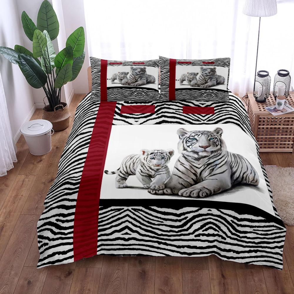 

Comforter Wild 3D Beast King Queen Double Full Twin Single Size Set Comforter (quilt)-EU Single(135*200cm)3pcs