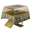Schildpad Zonneplateau met helling Hars Antislip Aquarium Rots Grot Gaas Bovenkant