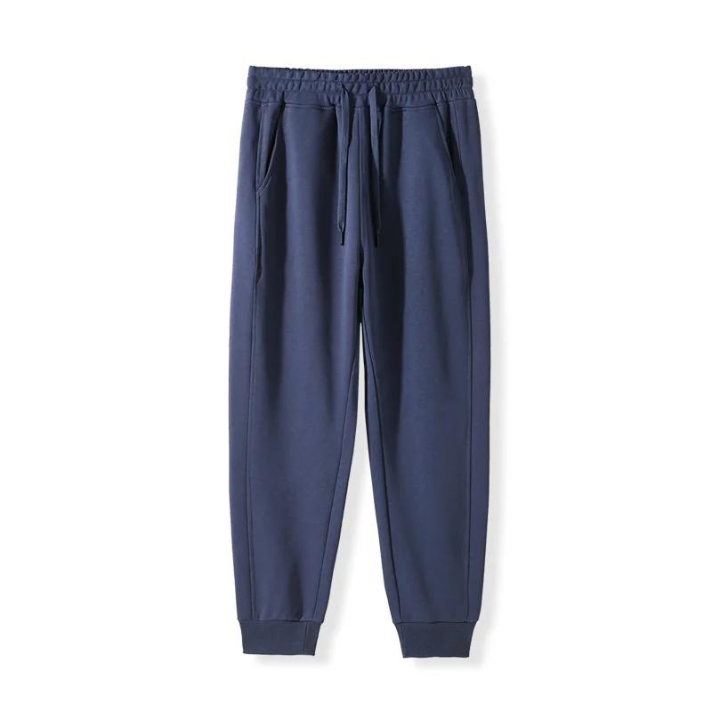 Women Thicken Cotton Sweatpants Autumn Winter Elastic Waist Bundle Foot Straight Trousers Fleece Warm Loose 5XL Casual Pants