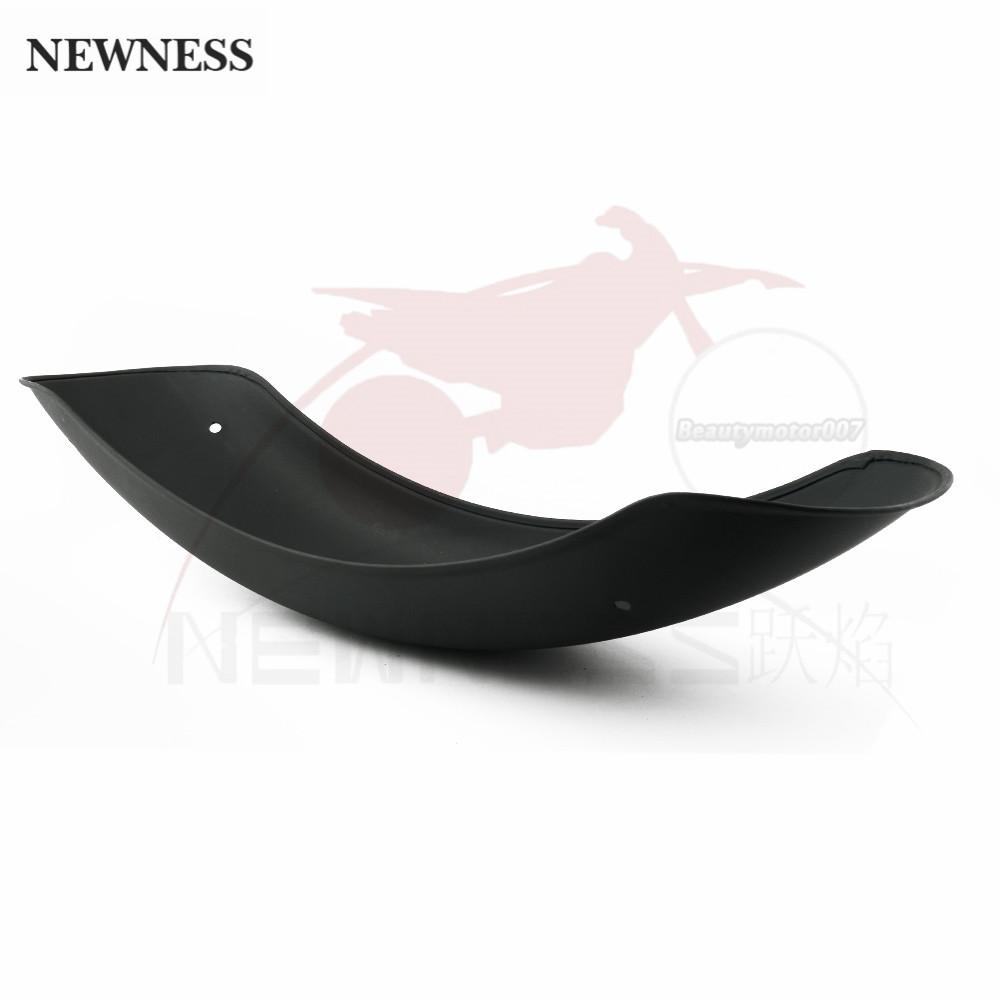 Black Motorcycle Retro Front Motorcycle Fender Mudguard Universal Cover Protector for Harley Honda Yamaha Suzuki Cafe