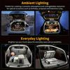 Car Trunk Dynamic Flowing Light Strip On/Off Scanning Trunks Lights Waterproof Flexible Atmosphere Lamp Accessories for Car SUVs