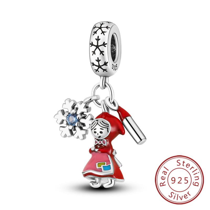 Potrivire Mărgele Charmuri Cupru Original Băiat Fată Mamă Pandantiv Charmuri Pentru Brățară Colier Bijuterii Femei Cadou