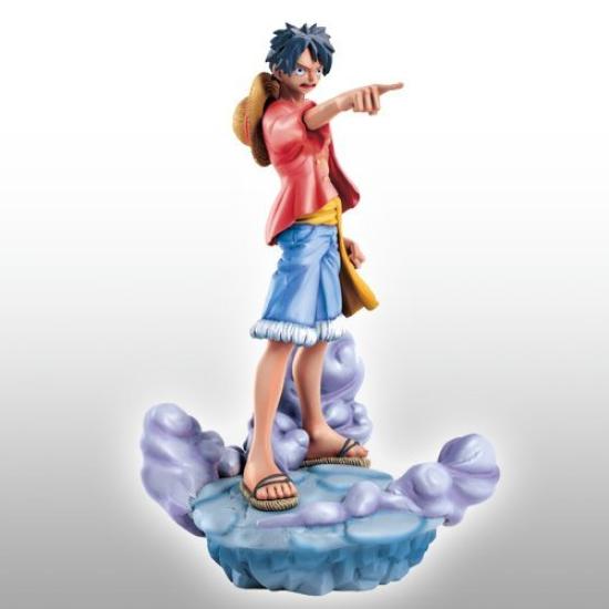 ONE PIECE Log Fishman Island Turmoil One Pirate King Is Enough Single Figure Megahouse Box - - -