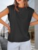 Womens Cotton Cap Sleeve Tank Top Loose Fit Basic Summer Tee