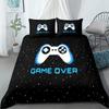 Gamer Night Sky Duvet Cover Set King Queen Double Full Twin Single Size Bed Linen Set